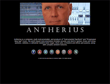 Tablet Screenshot of antherius.com